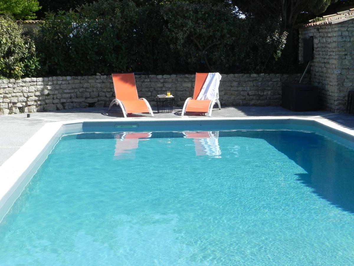 Villa Del Re 3 Face A La Piscine La Flotte Exterior foto
